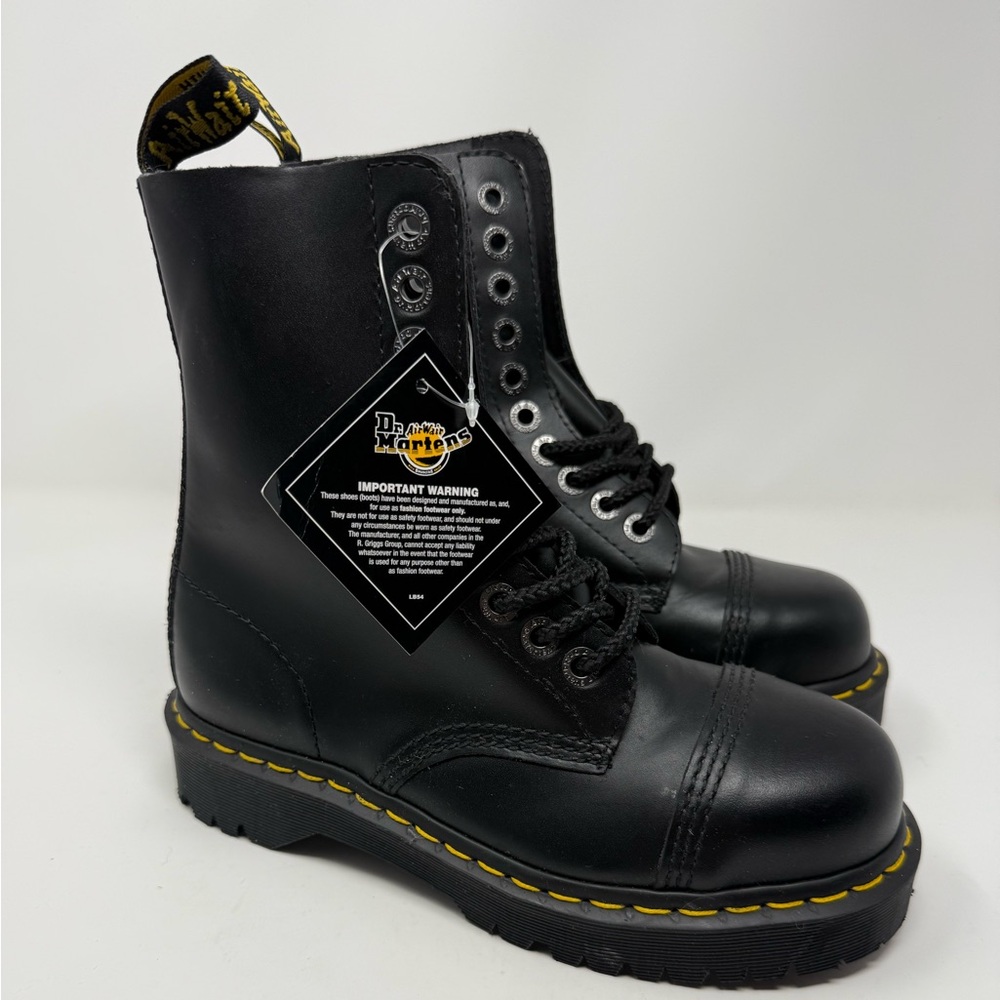 Dr. Martens 10966 Steel Toe Boots